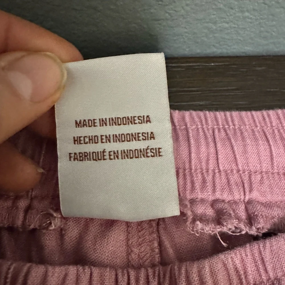 Pink Drawstring Men Pants - Picture 5 of 5